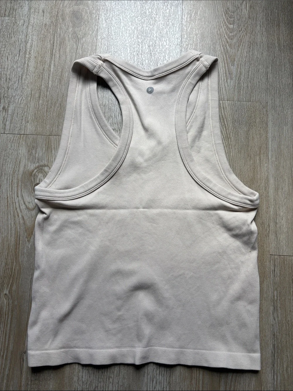 Women’s Ribbed Tank Top Set - White, Beige, Taupe - Picture 7 of 7